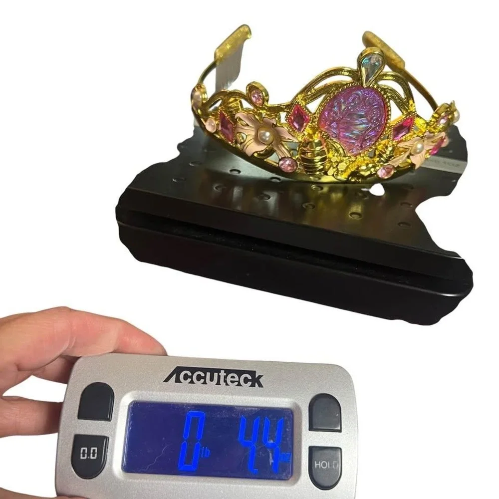 Disney Princess Tiara Rapunzel Costume Tiara Made Of Gold‎ Plated Metal